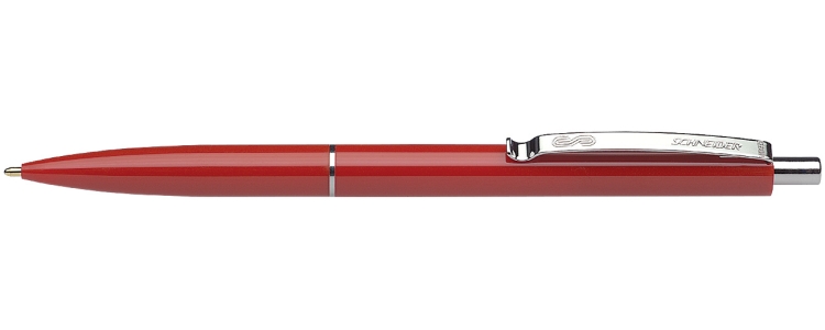Ручка шариковая Schneider k15 130822 красный корпус, синяя паста, 1 мм