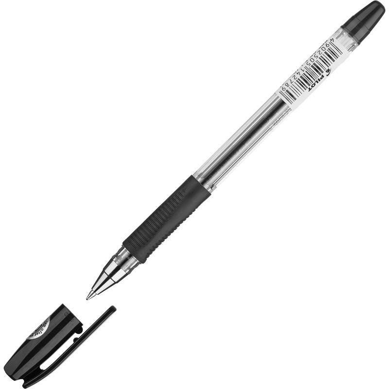Ручка шариковая Pilot BPS-GP-F-B черная, 0.32 мм