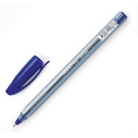 Ручка шариковая масляная Attache Trio трехгранный корпус, синяя, 0,5 мм