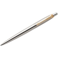 Ручка шариковая Parker Jotter Stainless Steel GT 1953182 синяя, 1,0 мм