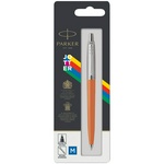 Ручка шариковая Parker "Jotter Orange CT", синяя, 1,0мм, кнопочн., пластик. корпус, блисте…
