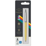 Ручка шариковая Parker "Jotter Yellow CT", синяя, 1,0мм, кнопочн., пластик. корпус, блисте…