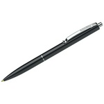 Ручка шариковая автоматическая Schneider "K15" черная, 1,0мм, корпус черный, штрих-код на …