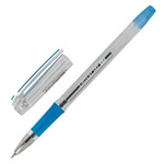 Ручка шариковая масляная с грипом BRAUBERG "i-Rite GT SKY", СИНЯЯ, голубые детали, узел 0,4 мм, 1432…