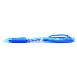 Автоматическая шариковая ручка STABILO Marathon 318/41, прозрачный корпус, синяя паста, 0.5 мм