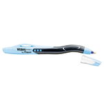 Ручка шариковая для левшей Maped Visio pen, одноразовая, цвет синий, в блистере. 0.6 мм