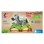 Пластилин классический Луч Zoo 6 цветов 81 г, 6 цветов 19С 1271-08