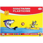 Пластилин ГАММА Юный художник, 16 цветов, 224 г