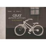 Альбом для пастелей Kroyter Gray А4, серый, 10 листов