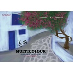 Альбом для пастелей Kroyter Multicolour А3, асорти, 10 листов
