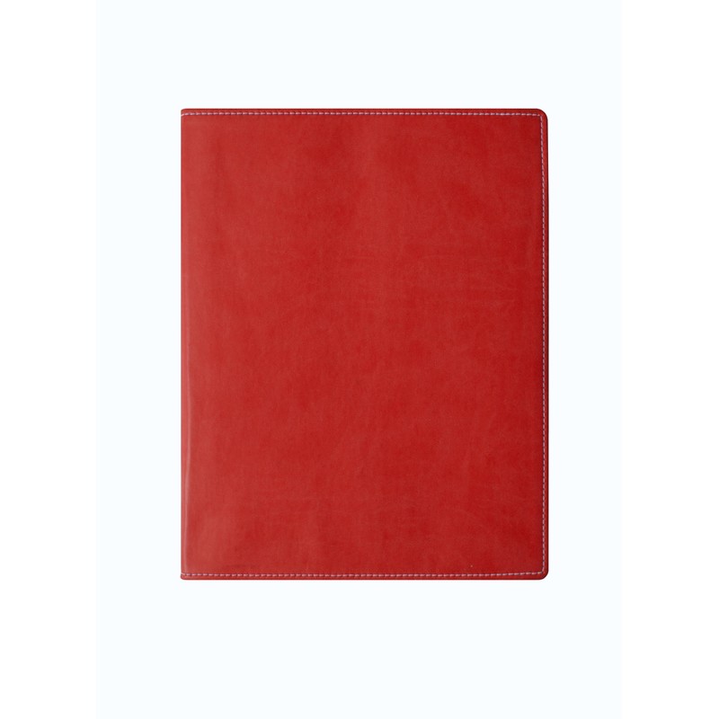 Бизнес-тетрадь Attache Клэр А4 96 листов красная в клетку на сшивке 215х265 мм