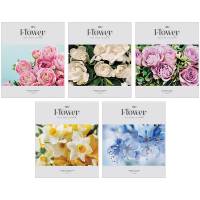 Тетрадь общая ArtSpace Цветы. The flower Т96к_7866, 96 листов, А5 клетка, на скрепке