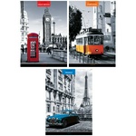 Тетрадь общая ArtSpace "Путешествия. Black&White" Т48А4кГЛ_26781, глянцевый уф-лак, А4, 48…