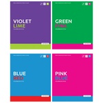 Тетрадь 96л., А5, клетка ArtSpace Т96к_26703 "Моноколор. Colorblock", ВД-лак