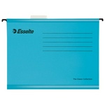 Подвесная папка Esselte "Pendaflex Plus Foolscap" 90334, 240х405 мм, картон, 210г/м2, 25 шт, синяя