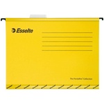 Подвесная папка Esselte "Pendaflex Plus Foolscap" 90335, 240х405 мм, картон, 210г/м2, 25 шт, желтая