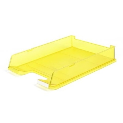 Лоток для бумаг HAN 1020/25, прозрачно-желтый