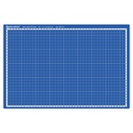 Коврик (мат) для резки BRAUBERG EXTRA 5-слойный, А3 (450х300 мм), двусторонний, толщина 3 мм, синий,…