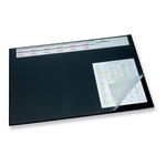 Коврик на стол Durable 7204-01 520х650мм, черный, ПВХ