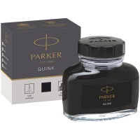 Чернила Parker Bottle Quink 1950375, 57 мл, черные