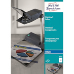Пленка для проекторов Avery Zweckform Z2502, А4, прозрачная, 50 л