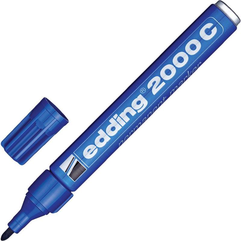 Маркер Edding 2000C/3 перманентный, 1.5-3 мм, синий