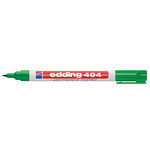 Маркер Edding 404 перманентный, зелёный, круглый наконечник, 0.75 мм