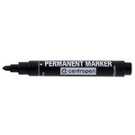 Маркер Centropen Permanent K 8566 0112, черный, 2.5 мм