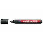 Маркер Edding 330 col. 001 перманентный, скошенный наконечник, черный, 1-5 мм