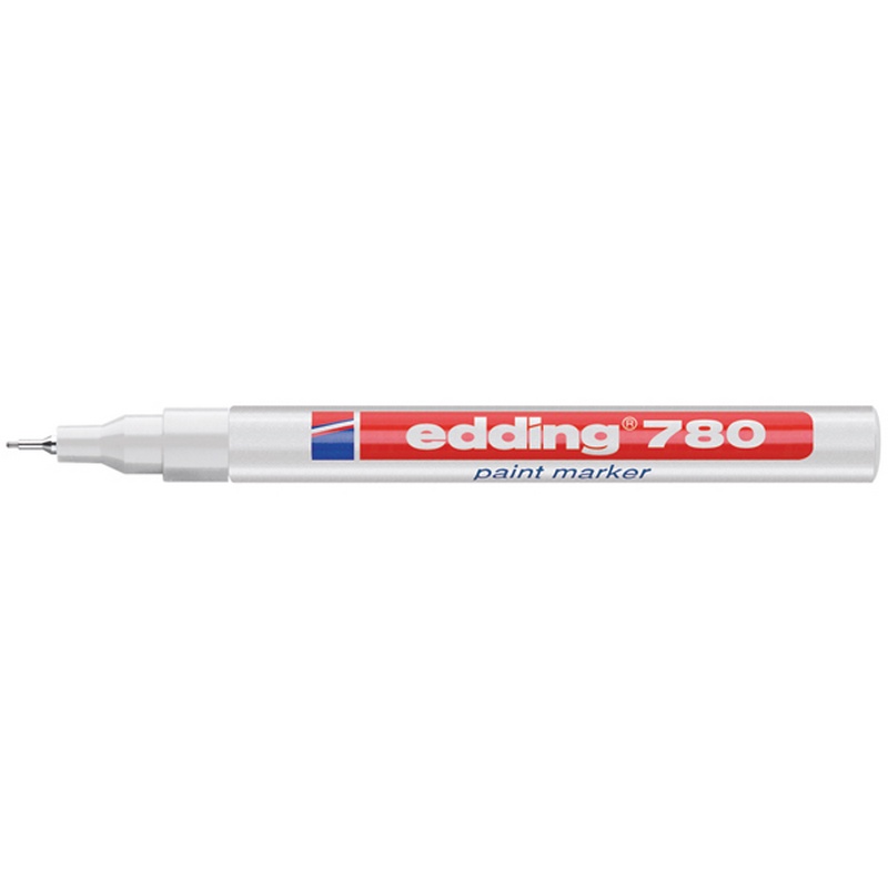 Маркер промышленный Edding 780 col. 049 paint marker белый, 0.8 мм