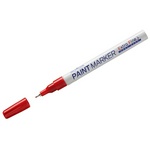 Маркер-краска MunHwa "Extra Fine Paint Marker" EFPM-03, красная, 1 мм, нитро-основа