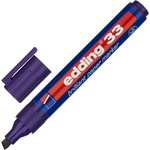 Маркер Edding 33/008 перманентный пигментный, скошенный, фиолетовый, 1–5 мм