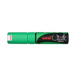 Маркер меловой Uni Chalk PWE-8K, 8 мм, флуоресцентно-зелёный