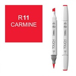 Маркер спиртовой двухсторонний TOUCH BRUSH ShinHan Art, R11 - красный карминовый