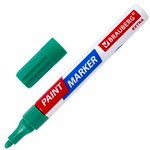 Маркер-краска лаковый BRAUBERG EXTRA 151985 (paint marker) 4 мм, зеленый, нитро-основа
