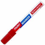 Маркер-краска лаковый BRAUBERG EXTRA 151980 (paint marker) 4 мм, красный, нитро-основа