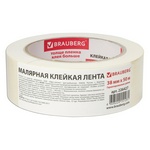 Клейкая лента малярная крепированная BRAUBERG 226427, 38 мм х 50 м, белая