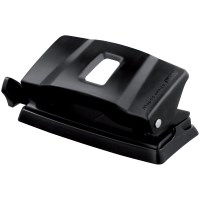 Дырокол Maped Essentials Metal 401111 до 10 листов, матовый черный, с линейкой