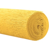 Бумага гофрированная флористическая Werola 170566, светло-желтая, 50х250 см