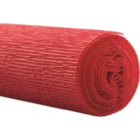 Бумага гофрированная флористическая Werola 170510, красная, 50х250 см