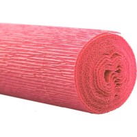 Бумага гофрированная флористическая Werola 170509, розовая, 50х250 см
