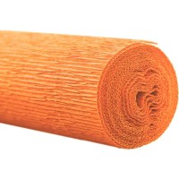 Бумага гофрированная флористическая Werola 170503, оранжевая, 50х250 см