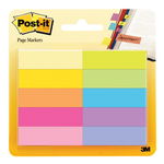 Набор клейких закладок Post-it Professional12.7х44.5 мм, 10 цв. по 50 шт