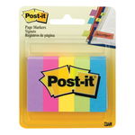 Клейкие закладки Post-it 670-5AU, бумажные 5 цветов по 100 л