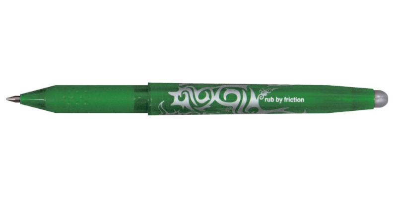 Ручка гелевая Pilot FriXion BALL BL-FR-7-G, зеленая, пиши-стирай, 0.7 мм