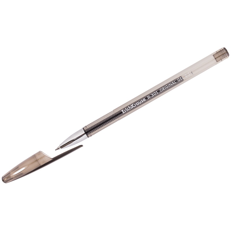 Ручка гелевая ErichKrause R-301 Original Gel 42721, черная, 0,4 мм