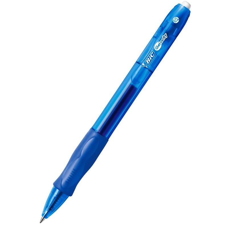 Ручка гелевая автоматическая Bic Gelocity Original синяя 0.7 мм