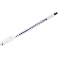 Ручка гелевая Crown Hi-Jell HJR-500B, черная, 0,35 мм