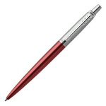 Ручка гелевая PARKER Jotter Kensington Red CT 2020648, корпус красный, детали из нержавеющей стали, …