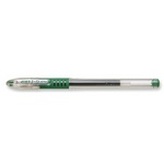 Ручка гелевая Pilot BLGP-G1-5-G GRIP c резиновым упором, зеленая 0,3 мм